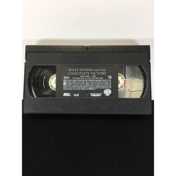 Vintage Willy Wonka & The Chocolate Factory VHS 1996 - 25th Anniversary - Picture 9 of 11